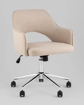 Рогожка бежевый