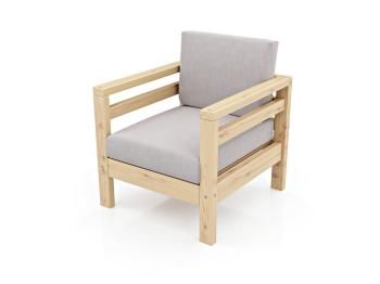 Сосна/Велюр светло-серый