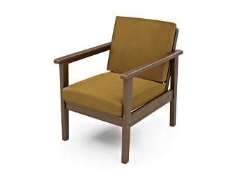 Орех/Велюр горчичный