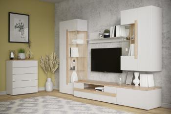 Дуб Сонома/Белый Бриллиант