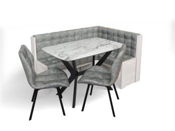 Бодега/велюр графит/черный/СМ-1