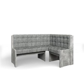 Кухонный набор Betel Скамья угловая Квадро + Стул Рим + Стол Милан-1 нераздвижной