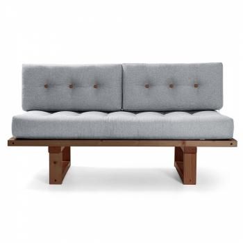 Орех/Серая рогожка