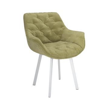 Металл белый/Велюр тенерифе нефрит