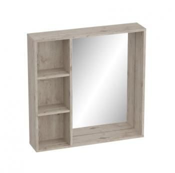 Полка с зеркалом 800 МебельГрад