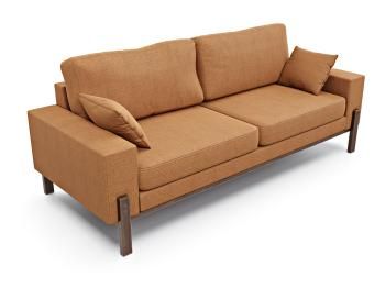 Рогожка оранжевая