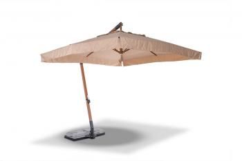 Зонт уличный 3х3м на алюминиевой опоре 4sis 