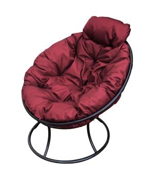 бордовая подушка