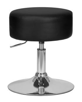 сиденье черный, основание хром