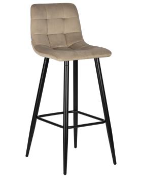 сиденье мокко велюр (108-104), черные матовые ножки