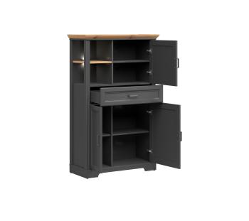 Шкаф БРВ Мебель JASMIN REG3D1S с подсветкой