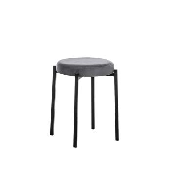 Черный/Велюр Ultra Grafit