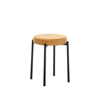 Черный/Велюр Ultra Mustard