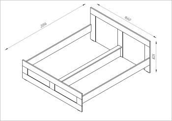 Кровать Гуд Лакк Сириус 160х200