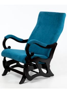 ткань бирюза, каркас венге