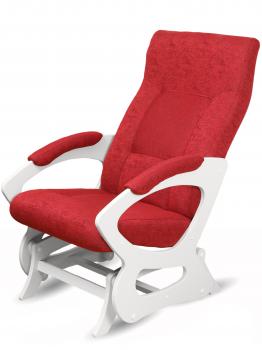 ткань бордо, каркас белый