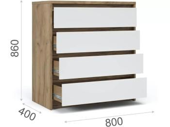 Комод Империал Мишель 4 ящ