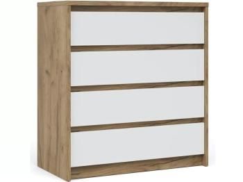 Дуб крафт золотой/Белый жемчуг