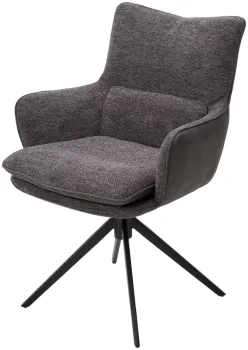 Серый GINO-457 / SEA-458 / черный каркас