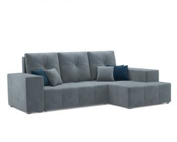 Велюр серо-синий/НВ-178/26