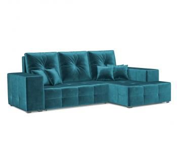 Бархат сине-зеленый