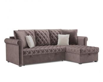 Бархат серо-шоколадный