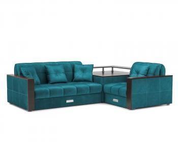 Бархат сине-зеленый STAR VELVET 43 BLACK GREEN