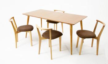 Натур/Велюр Коричневый