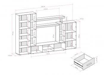 Тумба центральная Vivat Модерн ТБ-400