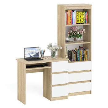 Дуб сонома/белый