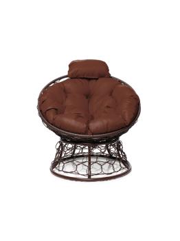 коричневая подушка