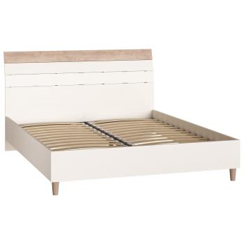 Белый PE шагрень/Дуб эндгрейн элег.