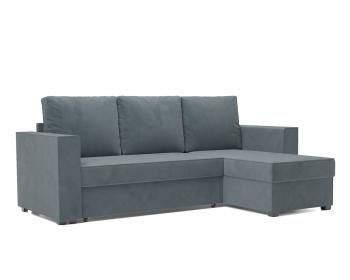 Велюр серо-синий/НВ-178/26