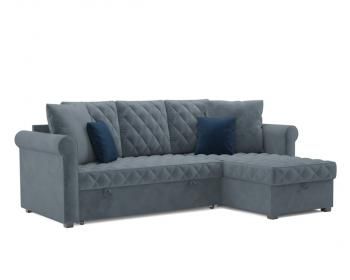 Велюр серо-синий/НВ-178/26