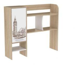 Дуб сонома/белый