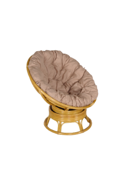 Кресло-качалка вращающееся Мебельторг Папасан Roker D100