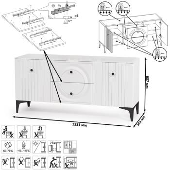 Гостиная Mobi Валенсия № 079 16.45 2шт + 13.218