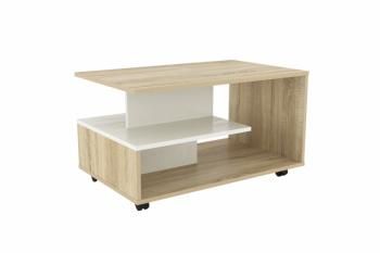 Белый текстурный/Дуб Сонома