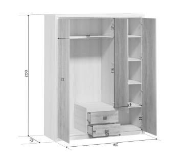 Шкаф БРВ Мебель Koen SZF3D2S