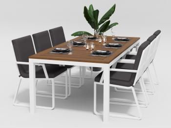 Обеденная группа Gardenini BELLA 220 см