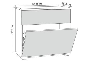 Обувница Woodville Октава 16.127