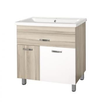 Бежевый/белый