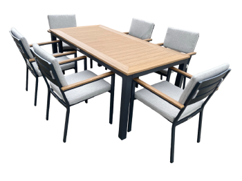 Обеденный стол ROYAL FAMILY OSCAR со столешницей из поливуда