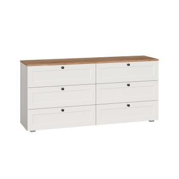 Белый Шагрень/Дуб Золотой Крафт