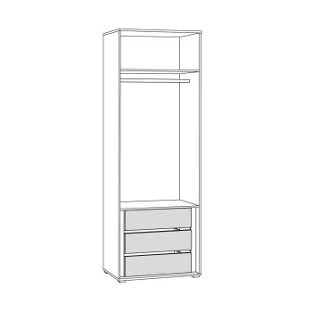 Шкаф для одежды Mobi Остин 13.336.02