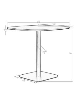 Стол обеденный DOBRIN OTIS