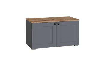 Серый Графит 0162 РЕ/Дуб Вотан