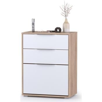 Дуб сонома/белый премиум