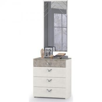 Шёлковый камень/бетон чикаго беж