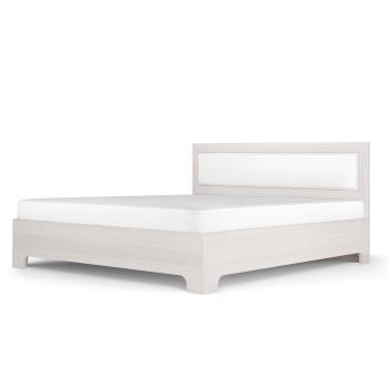 Ясень анкор светлый, экокожа polo белая